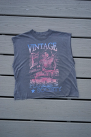 Vintage Sleeveless Cut Tee