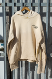 Hollywood 90028 Oversized Crop Hoodie