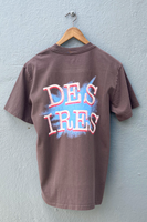 Desires Oversized Tee (Brown)