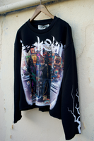 Rockstar Long sleeve Oversized Tee