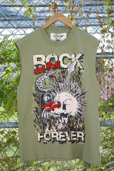 Rock And Roll Forever Sleeveless Tee